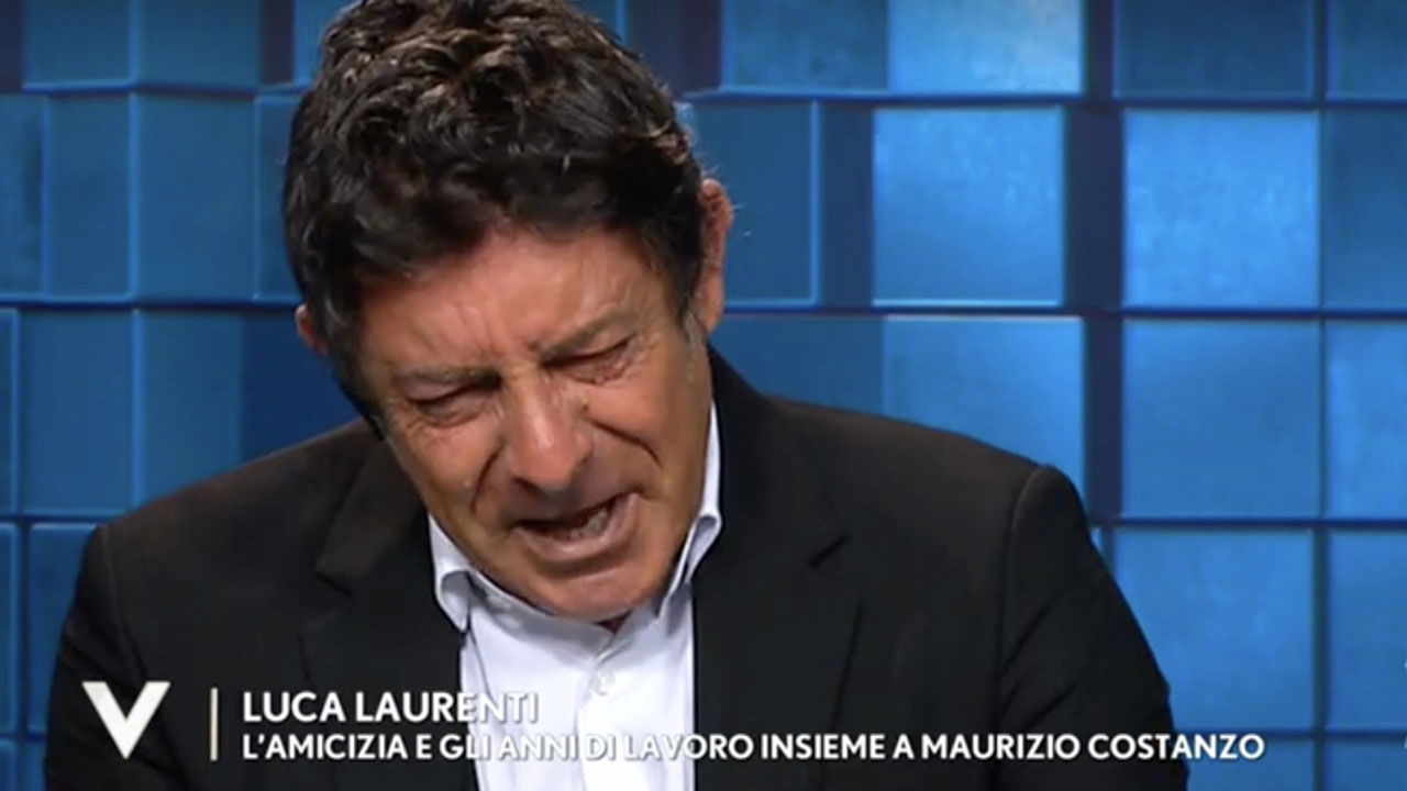 Luca Laurenti piange