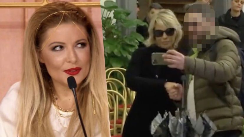 Lucarelli contro chi ha chiesto un selfie a Maria davanti alla bara di Costanzo: “Li avrei mandati…” preview