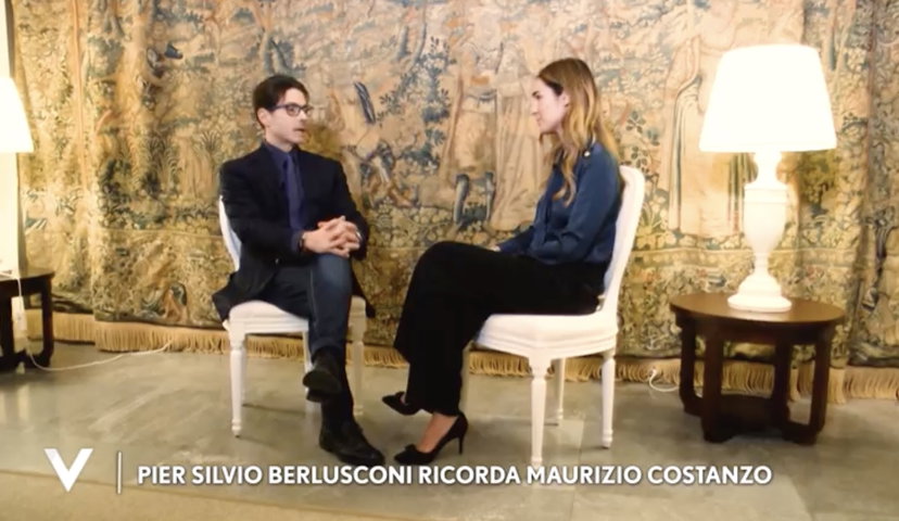 Pier Silvio Berlusconi ricorda Maurizio Costanzo, l’intervista da Silvia Toffanin preview