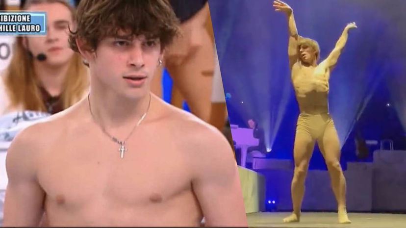 Samu esce dalla scuola di Amici per ballare al concerto di Achille Lauro, i video preview