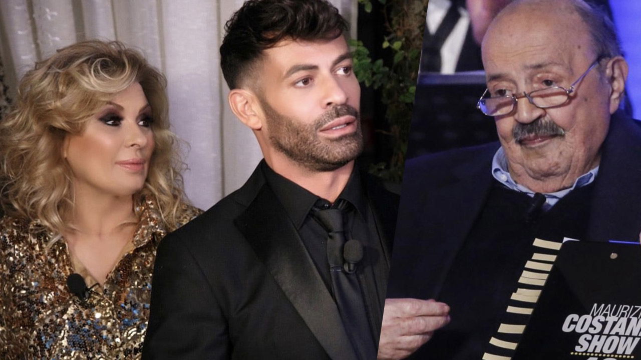 Tina Cipollari e Gianni Sperti su Costanzo