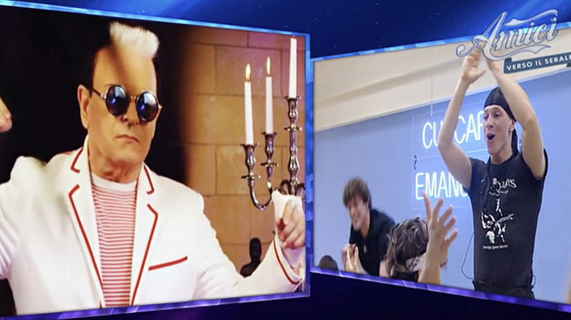 Alunni di Amici scoprono i giudici del serale, le reazioni: tutti pazzi per Malgioglio preview