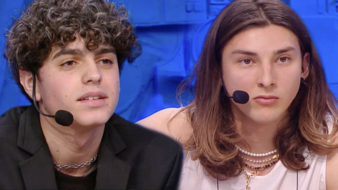 Cricca e Niveo fuori da Amici