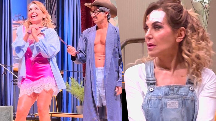 Momento shock durante lo spettacolo teatrale di Barbara d’Urso, luci e sirene: “Devo scappare?” preview