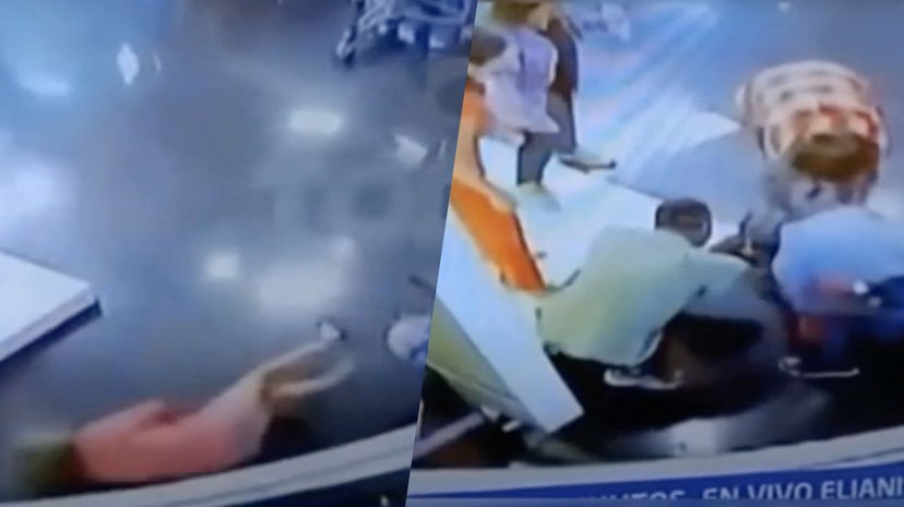 Presentatrice sviene in televisione, malore in diretta preview