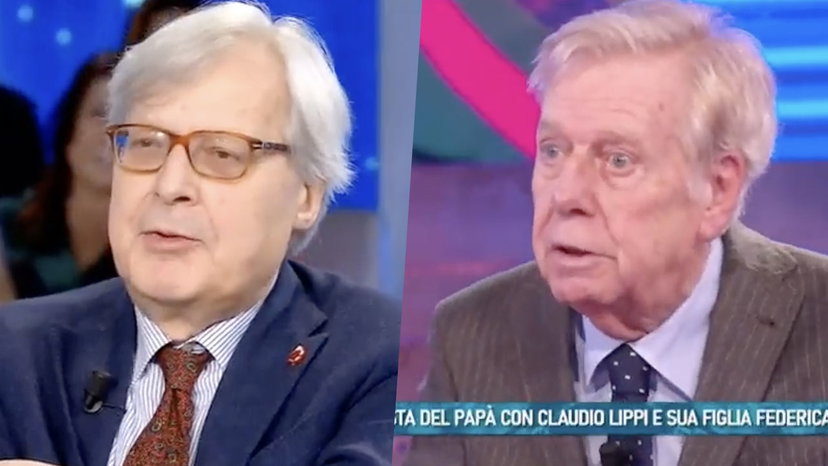 Sgarbi e Lippi, gli orrendi scivoloni nel pomeriggio di Rai1 preview