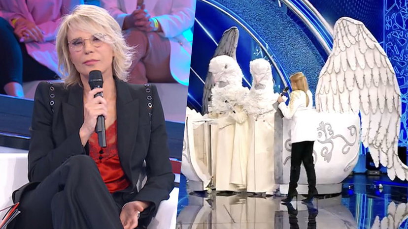 Ascolti 25 marzo, Amici contro Il Cantante Mascherato: chi ha vinto preview