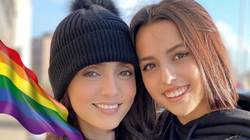 Ambra e la figlia Jolanda unite contro l’omofobia: “È scesa in piazza” preview