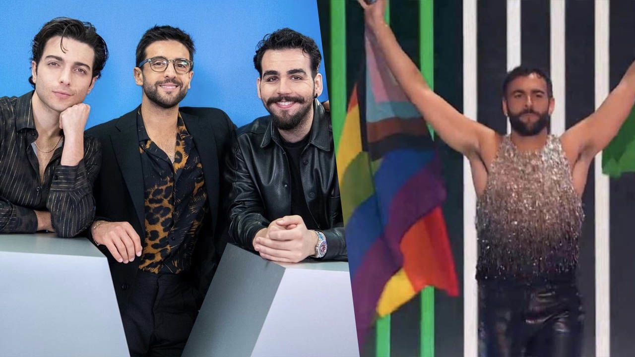 Il Volo sulla bandiera rainbow di Marco Mengoni e l'omofobia in Italia