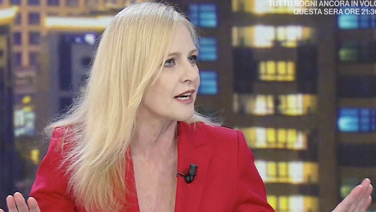 Luisella Costamagna a La Vita in Diretta