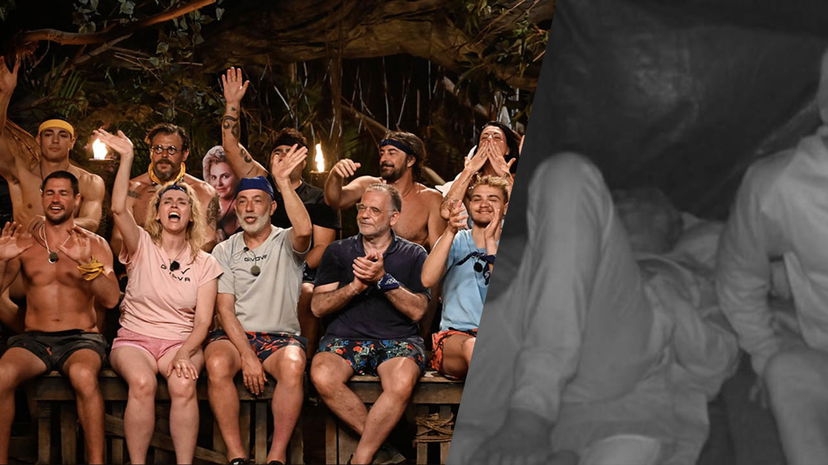 Naufrago di notte becca altri due concorrenti avvinghiati: “Che schifo! Queste cose non si possono fare” preview