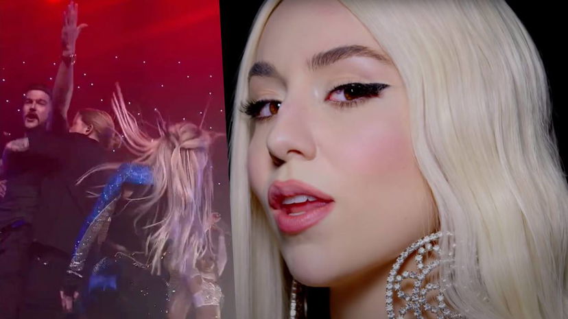 Ava Max colpita da un fan sul palco: “Mi ha schiaffeggiata e ha graffiato l’occhio” preview
