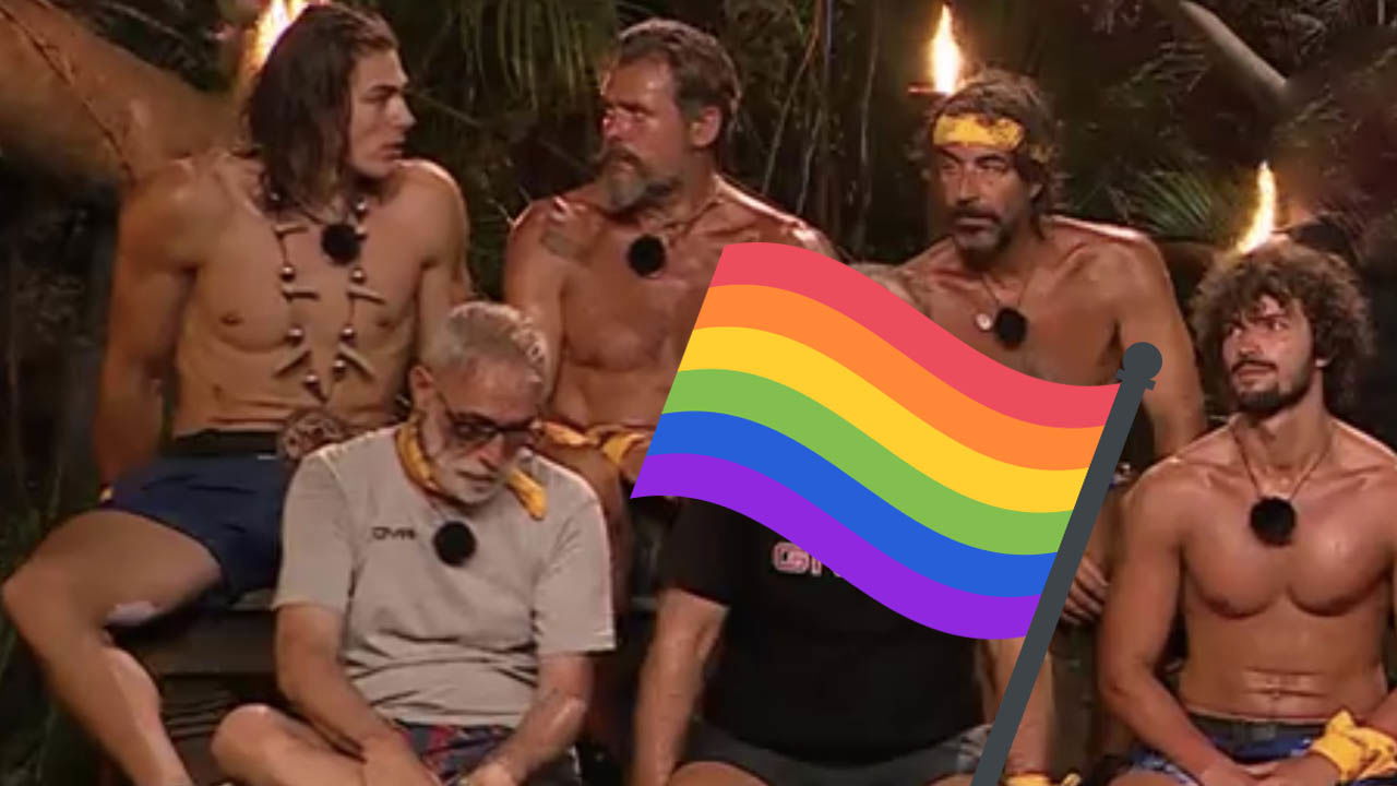 Naufrago fa coming out a L'Isola