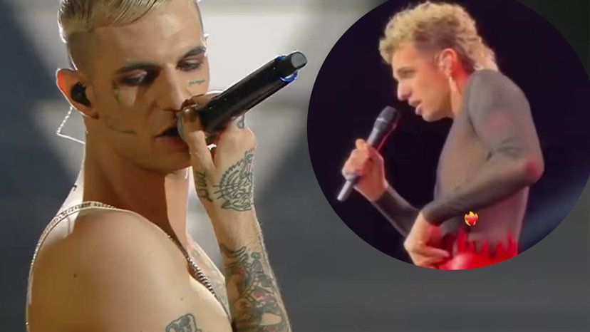 Achille Lauro a Battiti Live: come si è fatto sgamare di essere in playback preview