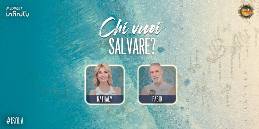 Nathaly o Fabio: chi uscirà da L’Isola dei Famosi? I sondaggi preview