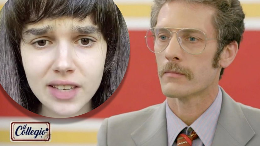 Il professor Maggi de Il Collegio commenta la scelta lavorativa di Maria Sofia Federico preview