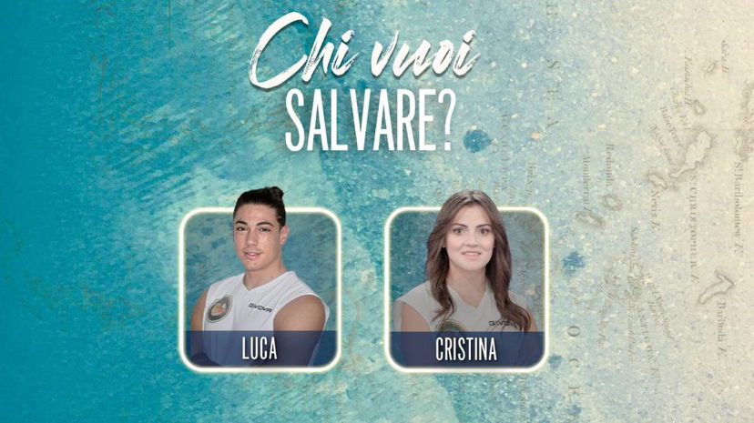 Luca o Cristina: chi uscirà da L’Isola dei Famosi? I sondaggi preview