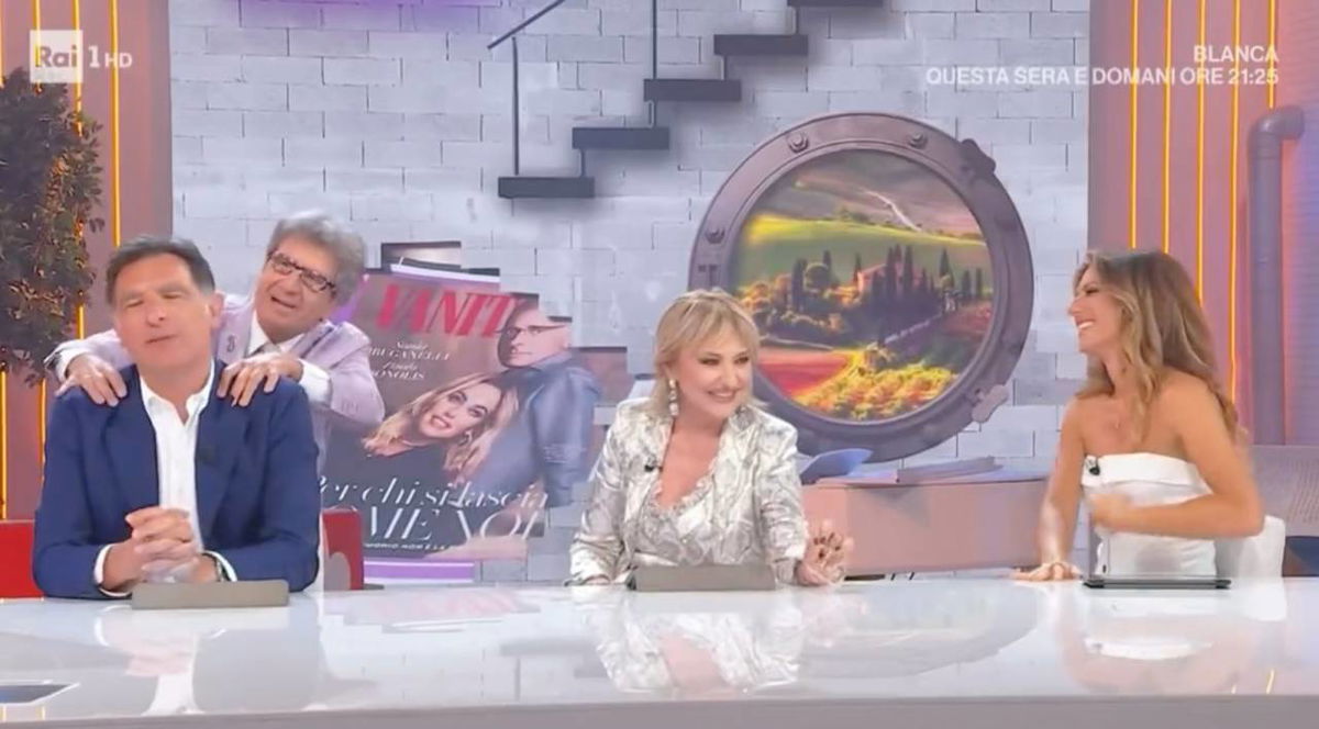 Tiberio Timperi contro Gianni Ippoliti “facciamo i conti dopo”, lui stizzito abbandona lo studio article-post
