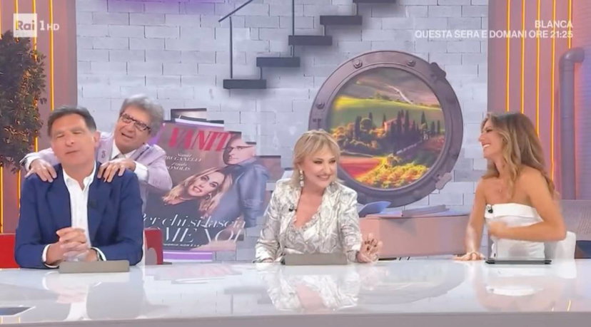 Tiberio Timperi contro Gianni Ippoliti “facciamo i conti dopo”, lui stizzito abbandona lo studio preview