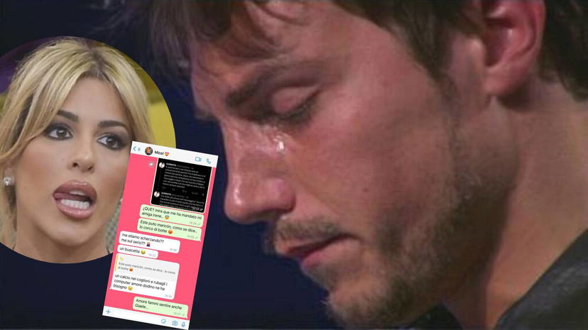 Dal Moro piange e si sfoga dopo la rottura con Oriana: il dramma della chat preview