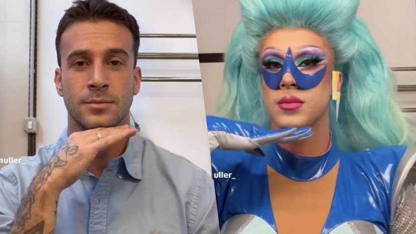 Veronica Peparini: la sua reazione alla vista di Andreas Muller in drag preview