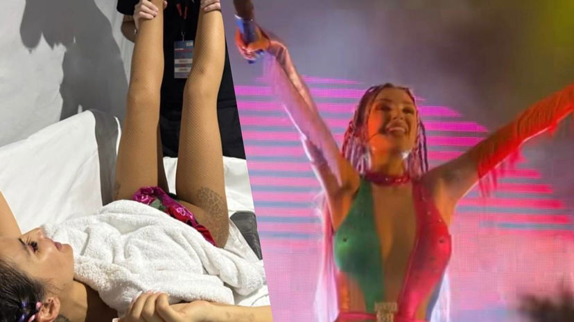 Elettra Lamborghini è svenuta: il video dopo il concerto article-post