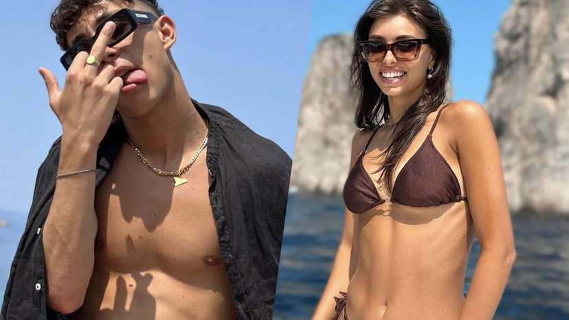 Nunzio e Cosmary si sono lasciati: lui cerca di riconquistarla con uno striscione e i fuochi d’artificio preview