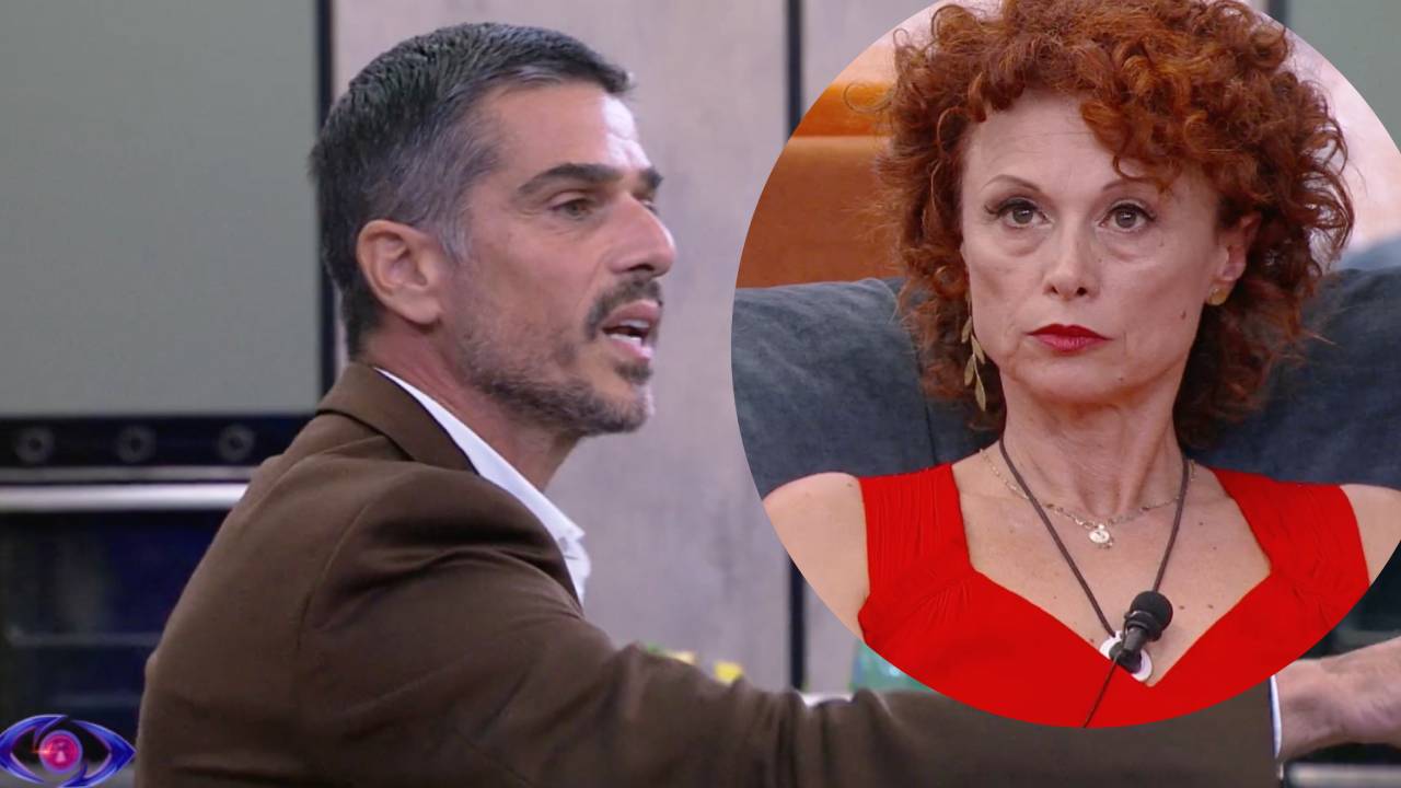 Massimiliano Varrese durante la pubblicità