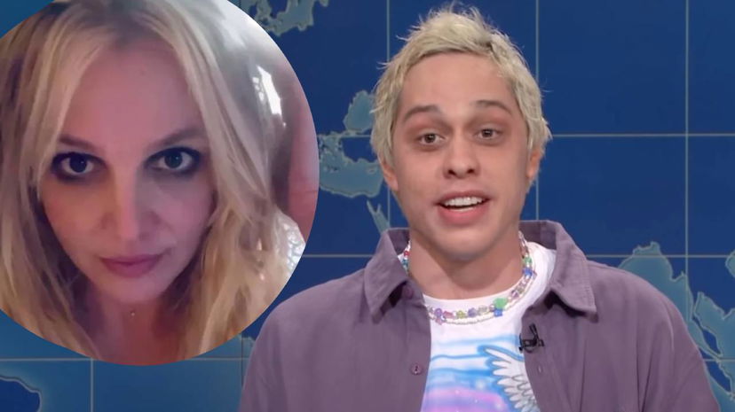 Pete Davidson ha messo gli occhi su Britney Spears e vuole uscire con lei preview