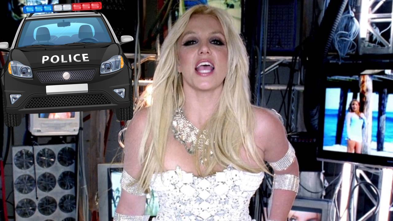 I poliziotti a casa di Britney