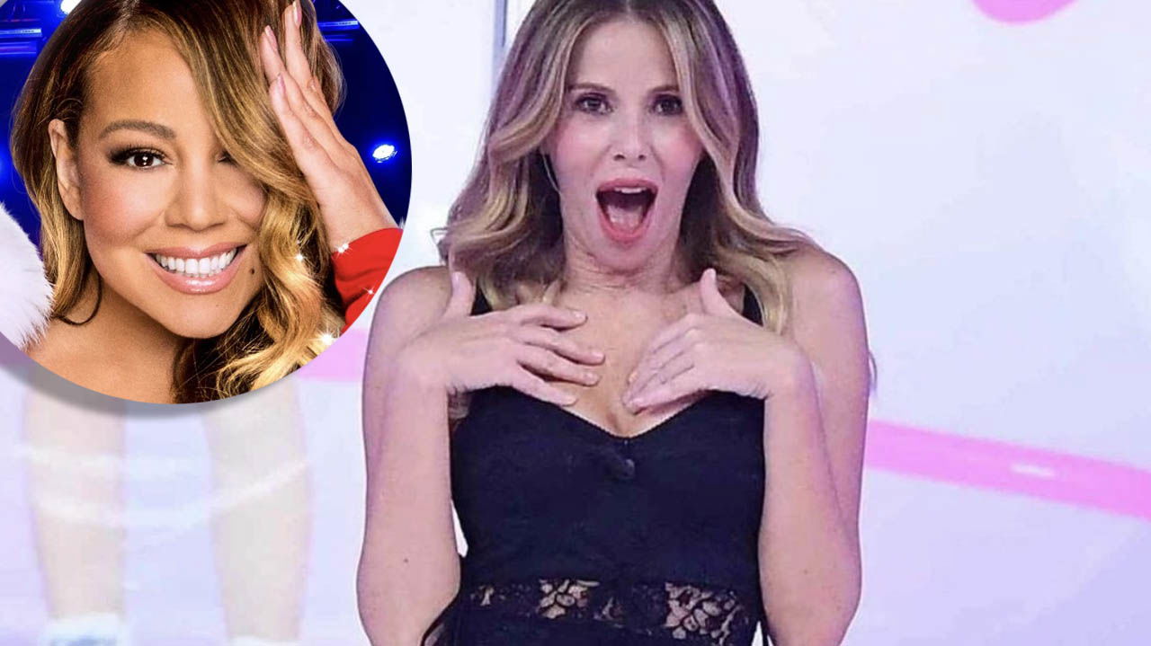 Alessia Marcuzzi Mariah Carey