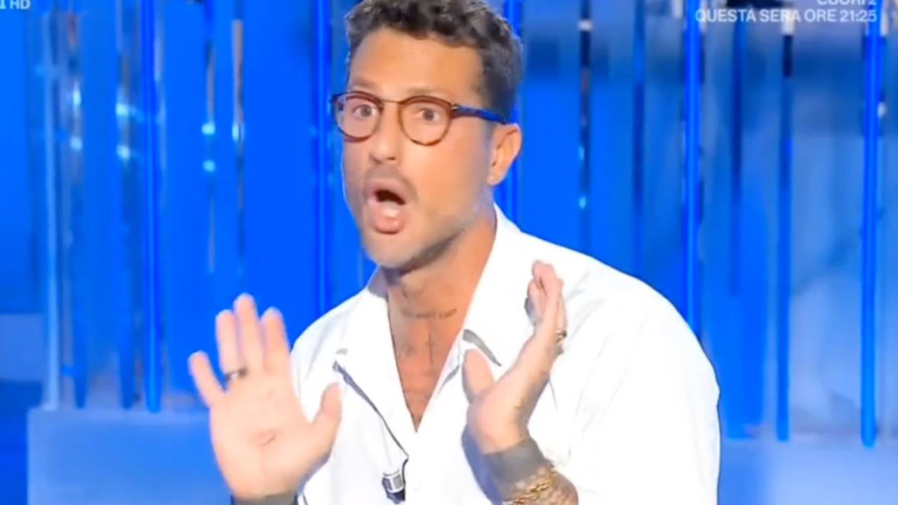 Famoso conduttore su Fabrizio