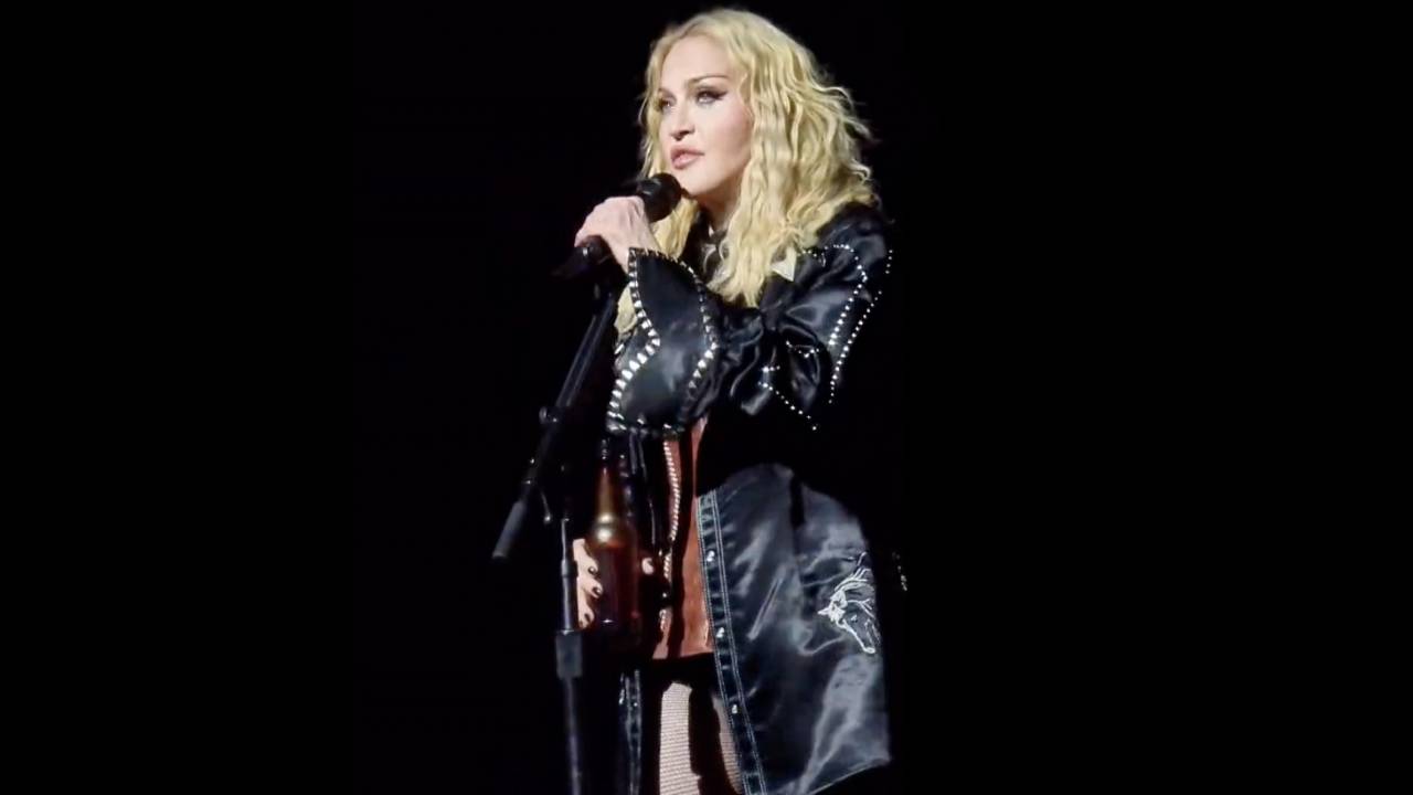 Madonna si è commossa