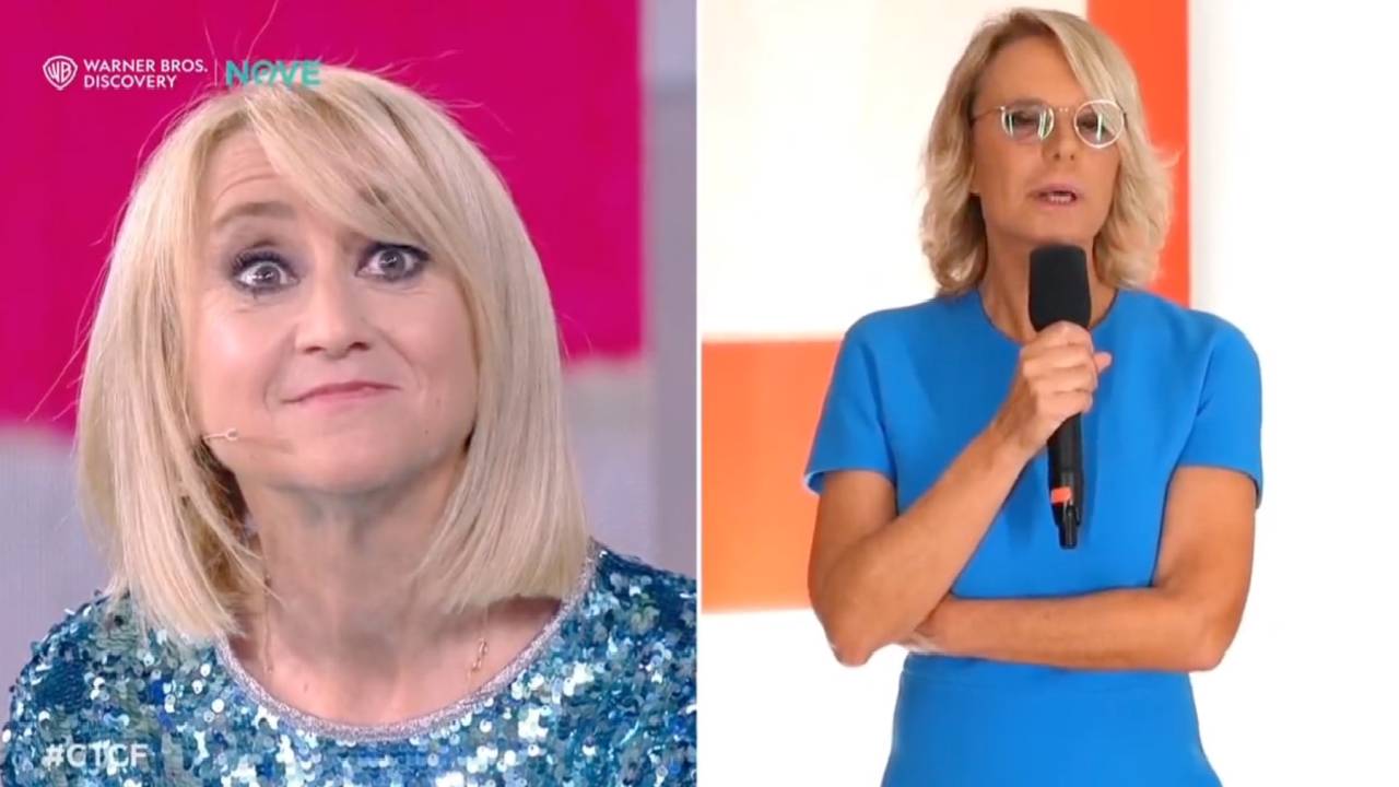 Maria De Filippi A Sorpresa Appare Sul Nove Mentre Registra C Posta