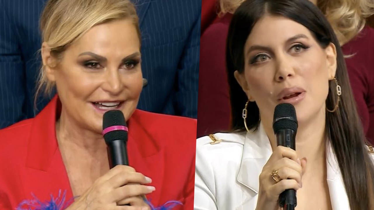 Simona Ventura e Wanda Nara