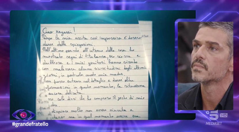 La lettera che Heidi ha mandato al Grande Fratello: “Comprendo mio padre” preview