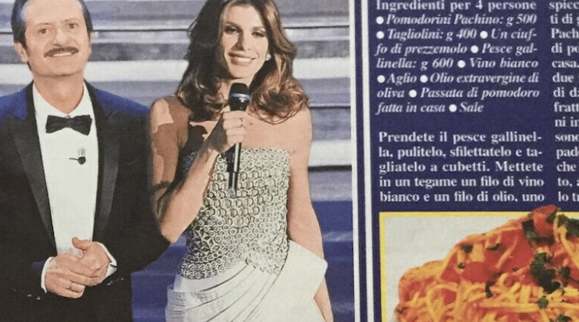 Dal pollo alla piastra della Canalis alla pasta al pomodoro della Satta: le ricette più trash dei settimanali preview