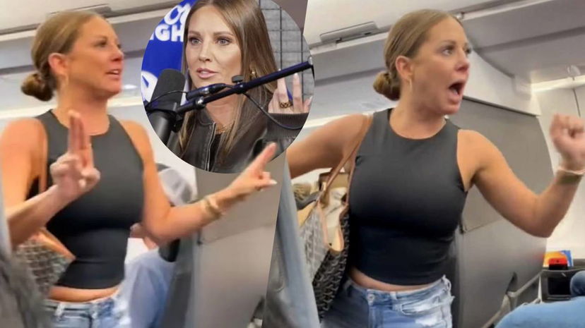 La ‘donna dell’aereo’ svela finalmente cosa ha visto e perché urlava: “Lui non è reale” preview