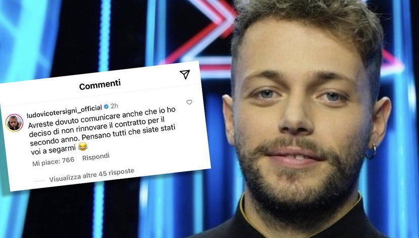 Ludovico Tersigni punge X Factor dopo il licenziamento di Morgan preview