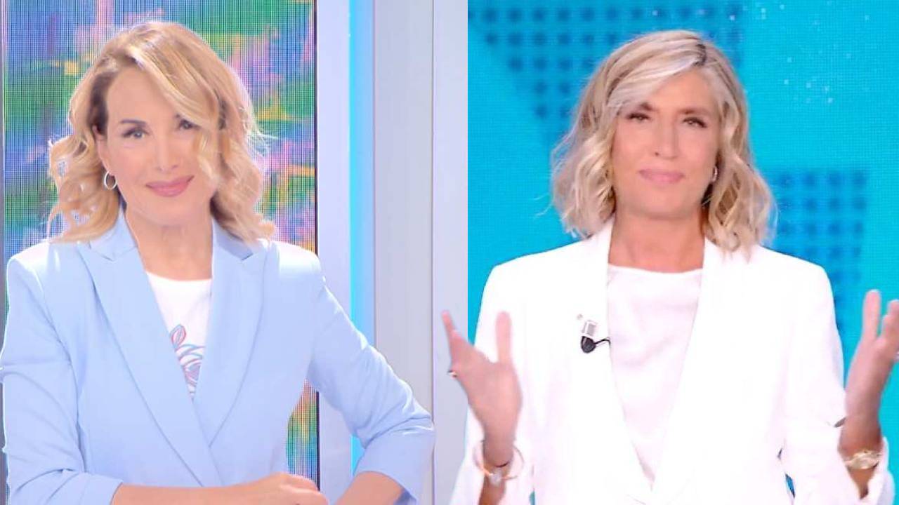 Myrta Merlino insieme a Barbara
