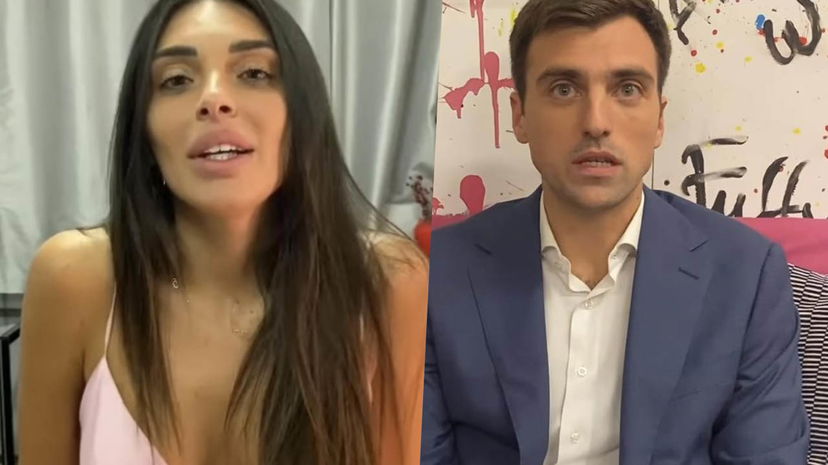 Risposta e frecciatine di Greta ad Angelica e il suo fidanzato Riccardo preview