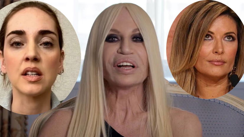 Donatella Versace difende la Ferragni e attacca la Lucarelli: “Lei che fa?” preview