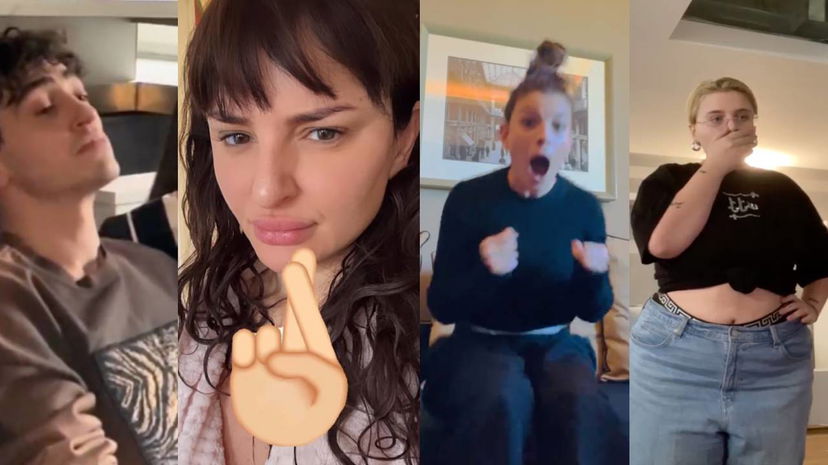 Reazioni dei cantanti scartati e di quelli presi a Sanremo 2024: i video social preview