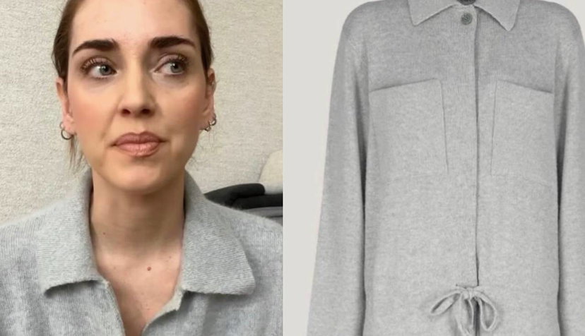 “Grigio colore del pentimento”, nel dubbio la tuta sfoggiata da Chiara Ferragni va sold out preview