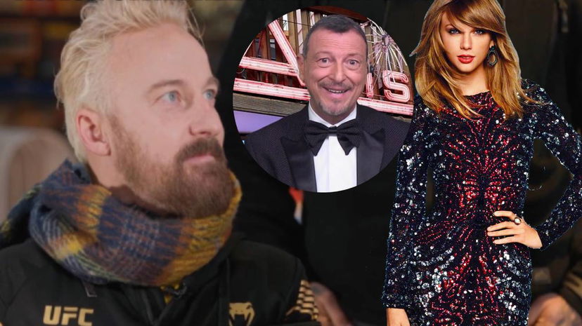 Facchinetti e Taylor Swift a Sanremo, Amadeus ci casca: “Trovo i soldi” preview