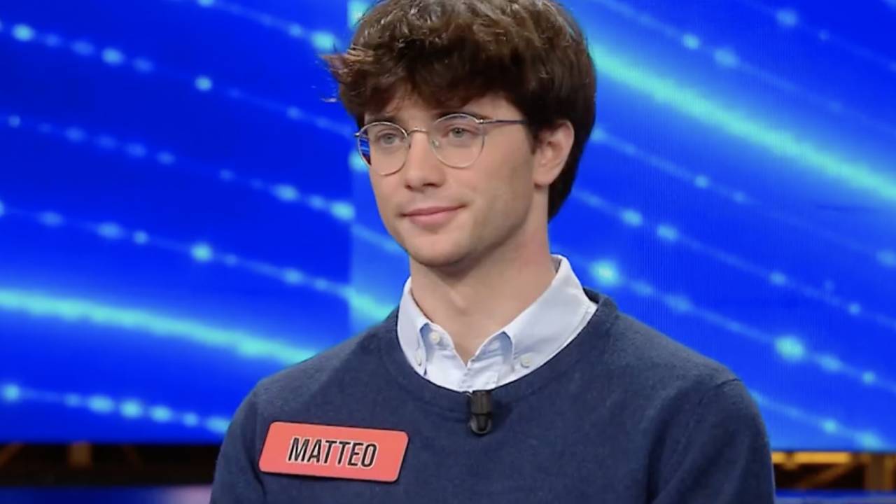 Matteo Lucioli de L'Eredità è il nuovo campione, Liorni: Sosia di Leclerc