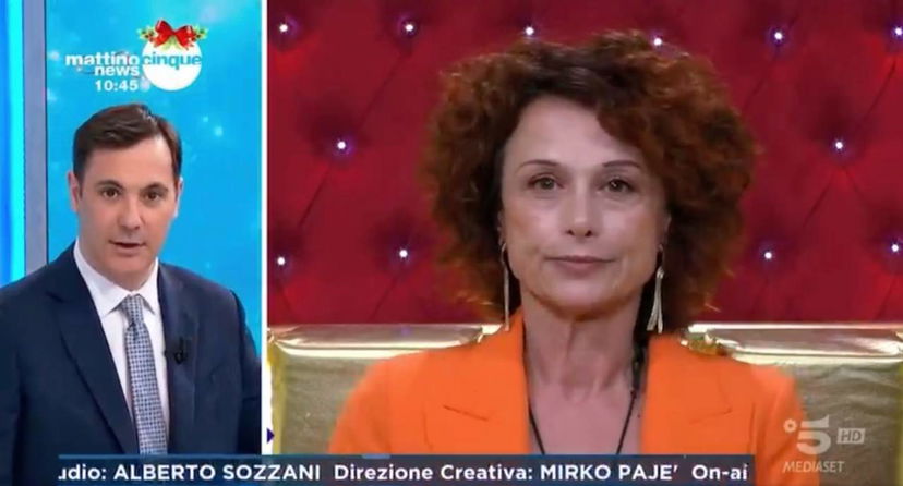 Mattino 5, gli autori correggono in diretta Francesco Vecchi per un errore su Beatrice Luzzi preview