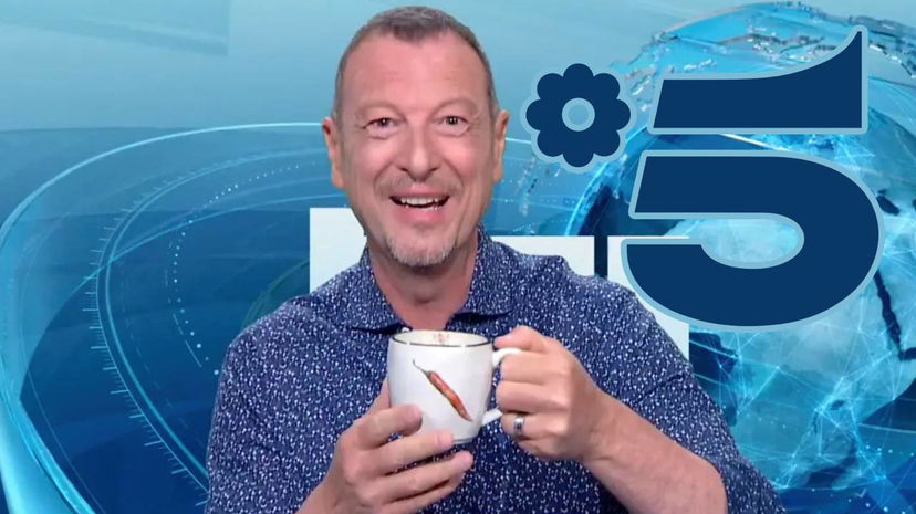 Offerta cospicua ad Amadeus per passare da Rai Uno a Canale Cinque preview