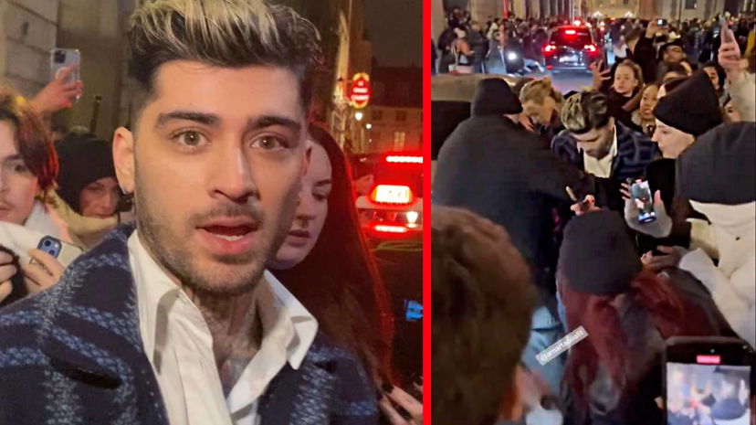 Zayn, delirio a Parigi: fan lo accerchiano e un’auto passa sopra il suo piede preview