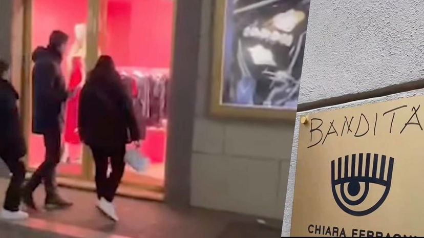 Il negozio di Chiara Ferragni è stato vandalizzato: video e foto preview
